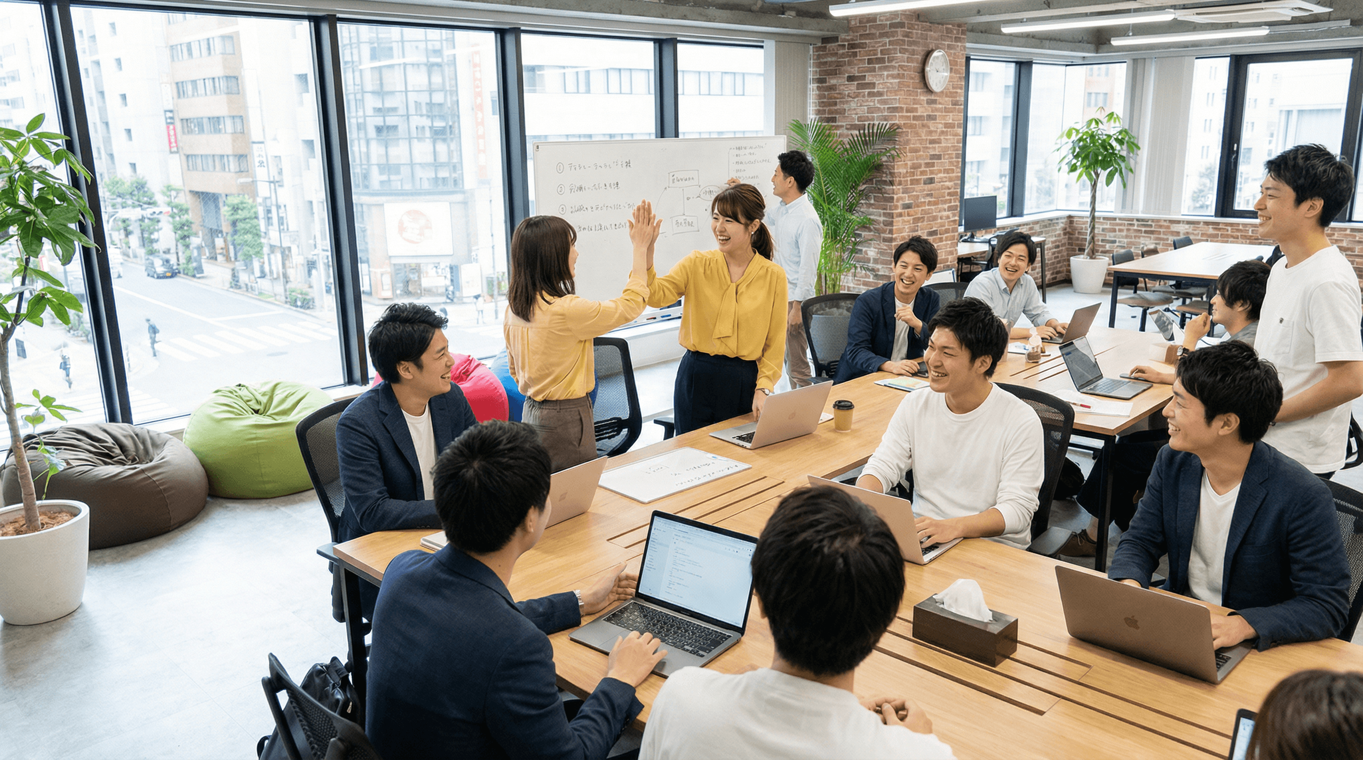 採用セクション背景画像