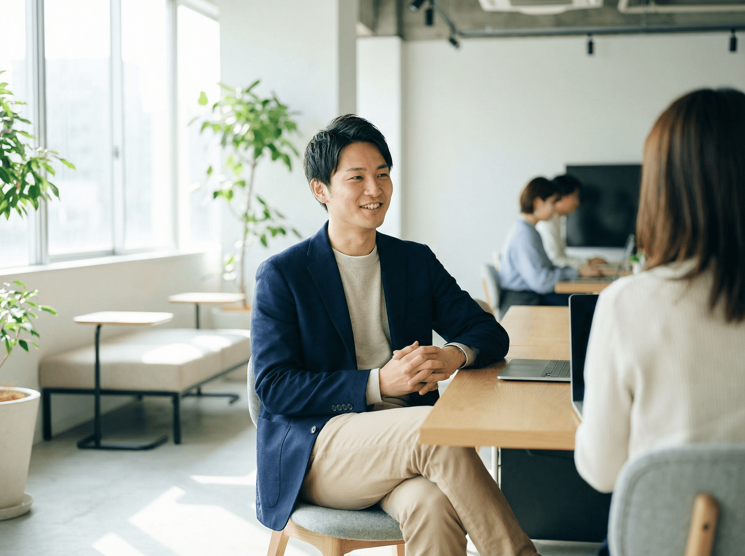 田中さん(入社6ヶ月)の写真
